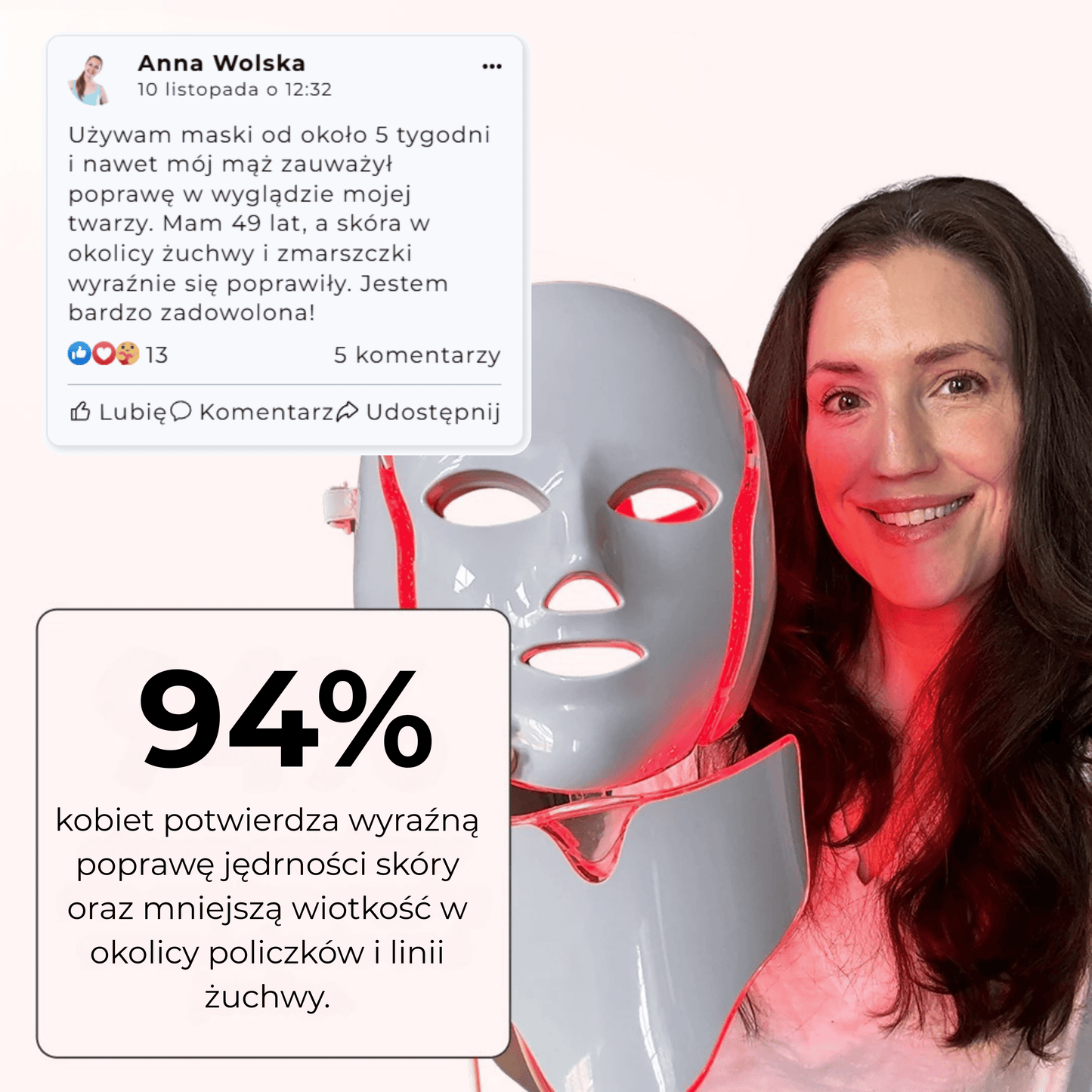 SkinGlow™ LED Mask